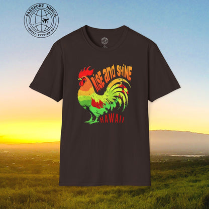 Rise and Shine Rooster, Hawaii T-Shirt