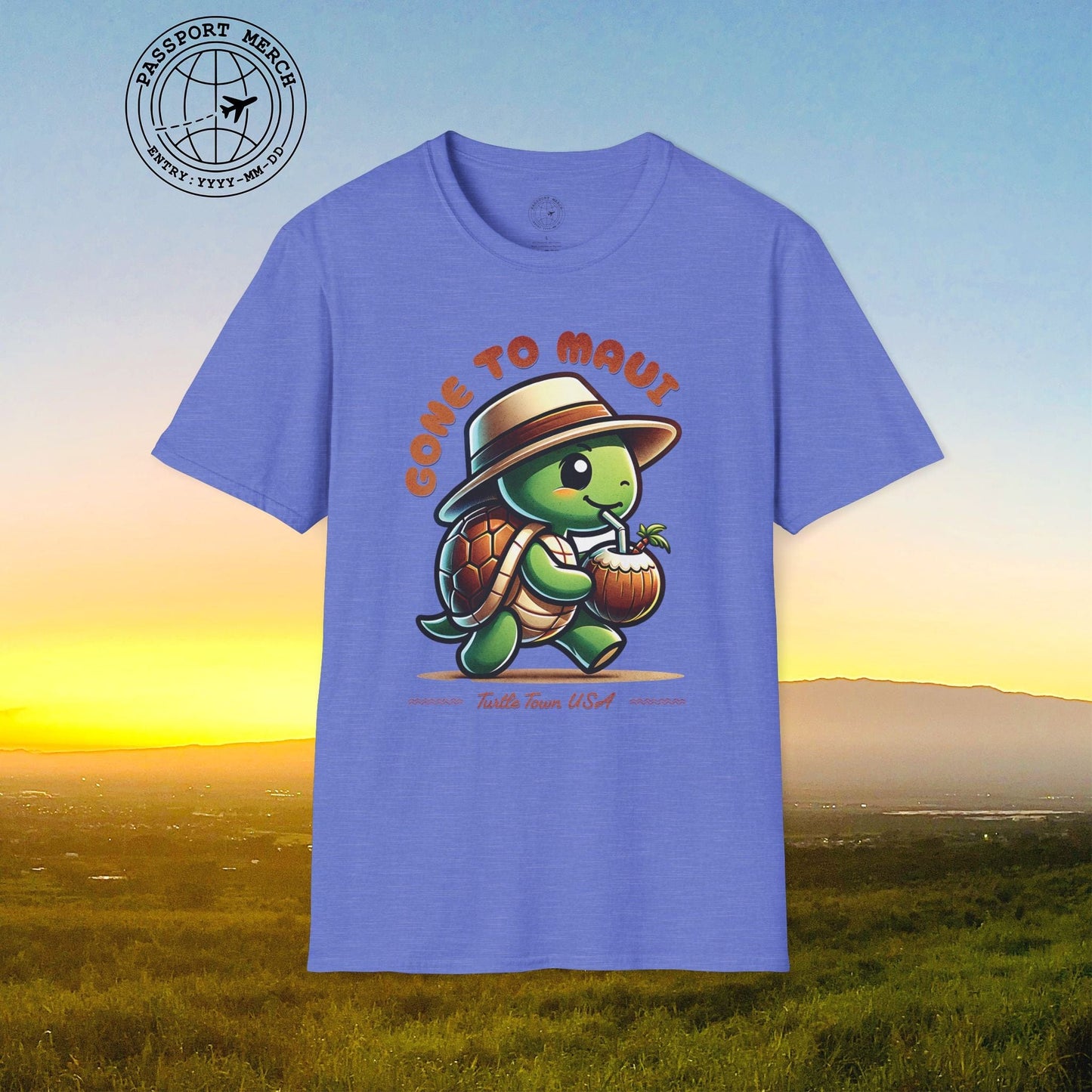 Gone to Maui, Turtle Town Hawaii T-Shirt