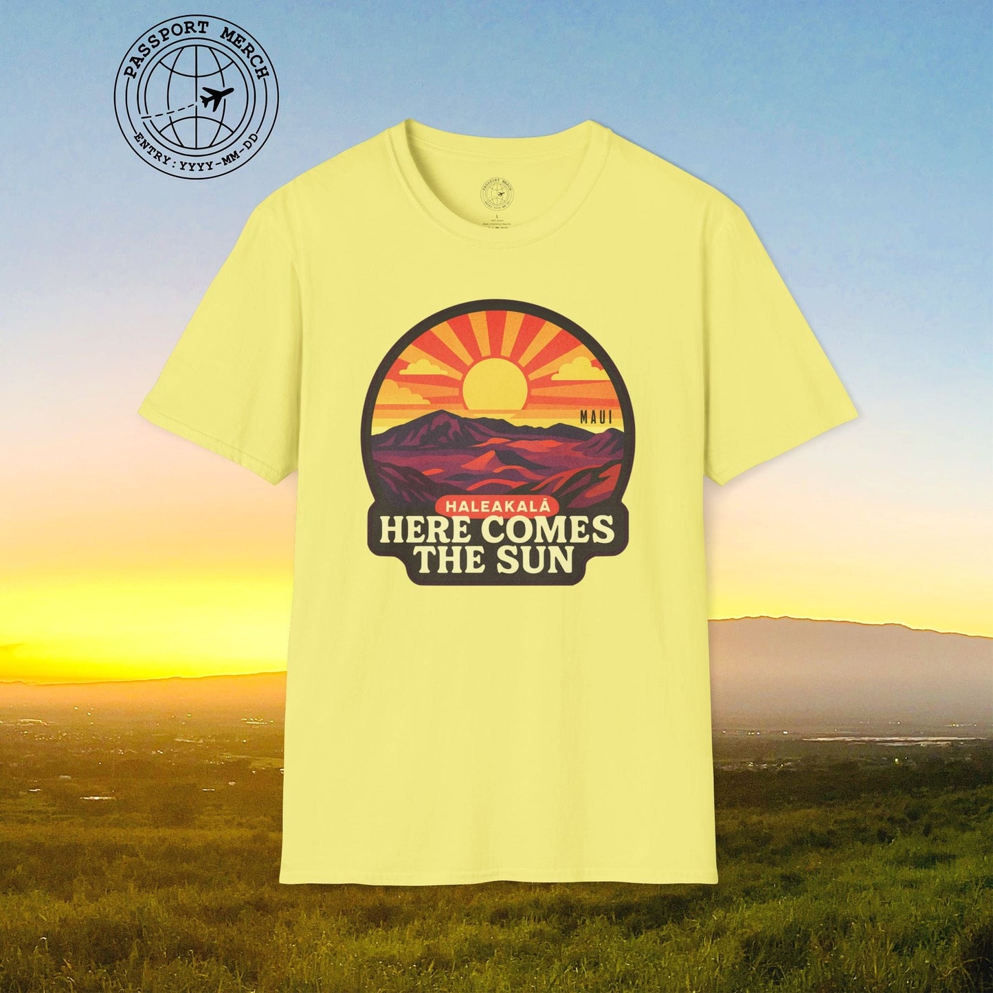 Here Comes the Sun, Haleakala, Maui, Hawaii T-Shirt