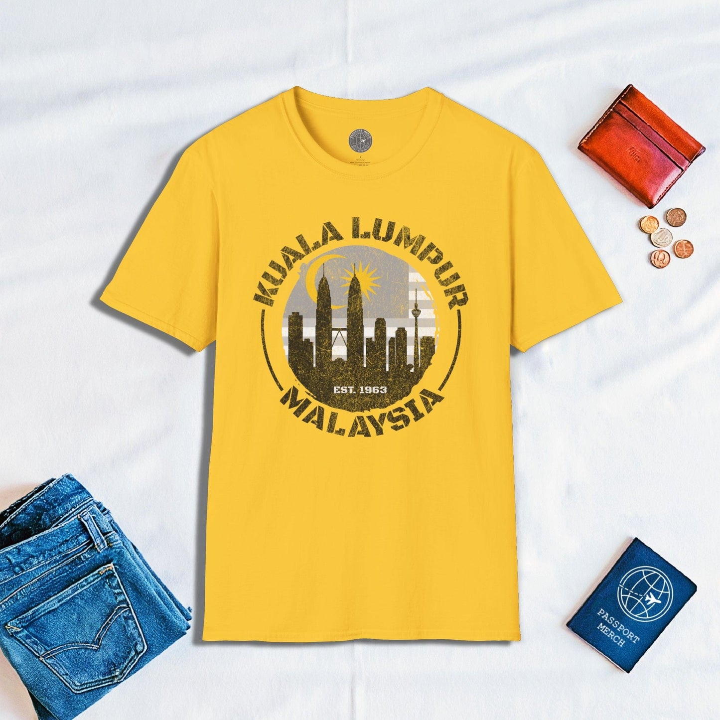 Kuala Lumpur Malaysia, Crescent and Star T-Shirt