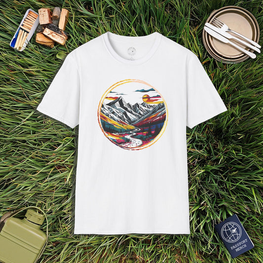 Modern Alpine Wanderlust, Colorado T-Shirt