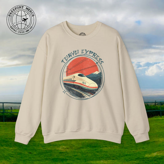 Tokyo Express, Japan Crewneck