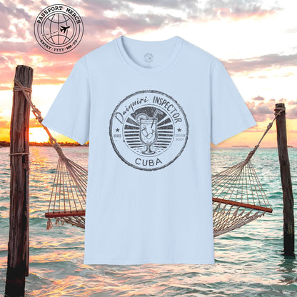 Board Certified Daiquiri Inspector, Cuba T-Shirt