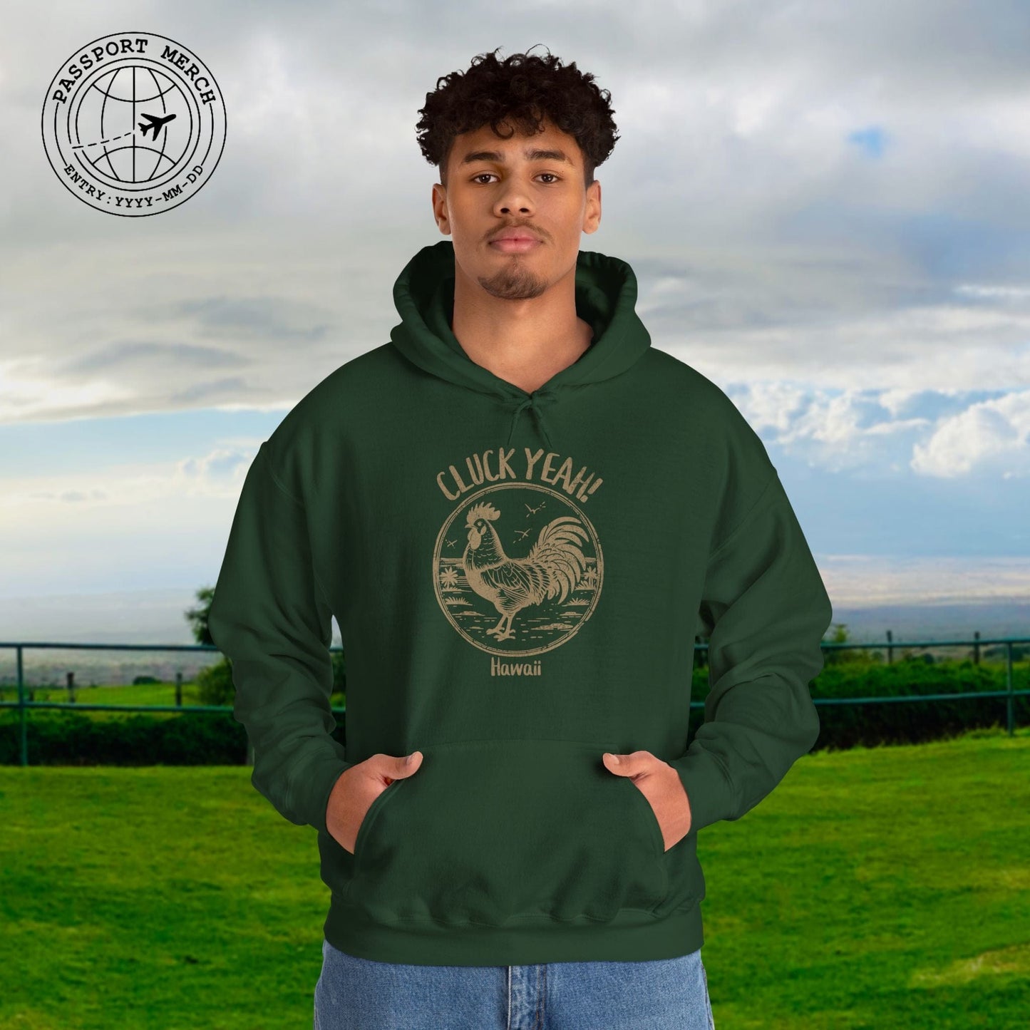 Cluck Yeah! Hawaii Hoodie