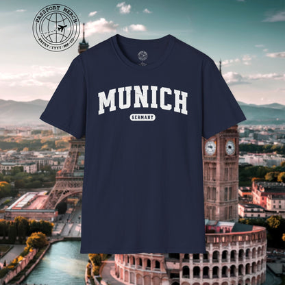 Classic Athletic (Bucket List Edition), Munich, Germany T-Shirt