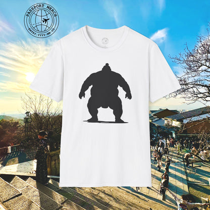 Minimalist Sumo Silhouette, Japan T-Shirt