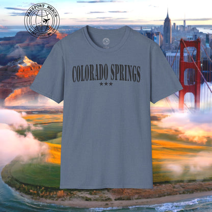 Classic Military, Colorado Springs, Colorado T-Shirt