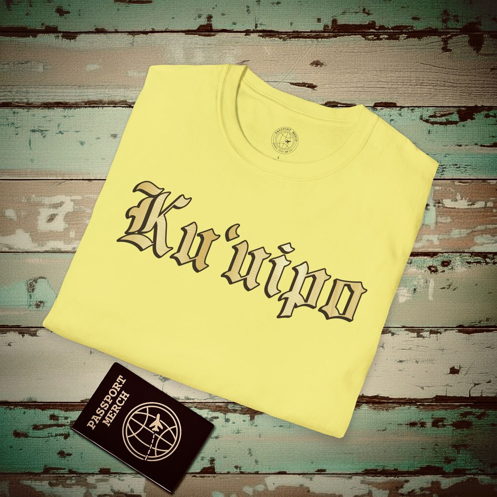 24-Karat Gold Ku'uipo (Hawaiian Jewelry Style) T-Shirt Cornsilk / S