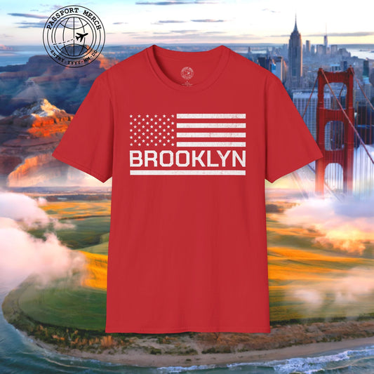 Brooklyn Stars & Stripes, New York T-Shirt
