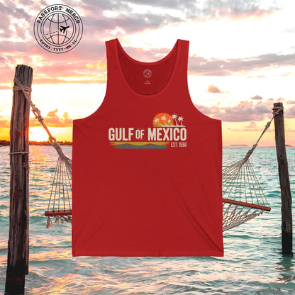 Vintage Retro Gulf of Mexico Tank Top
