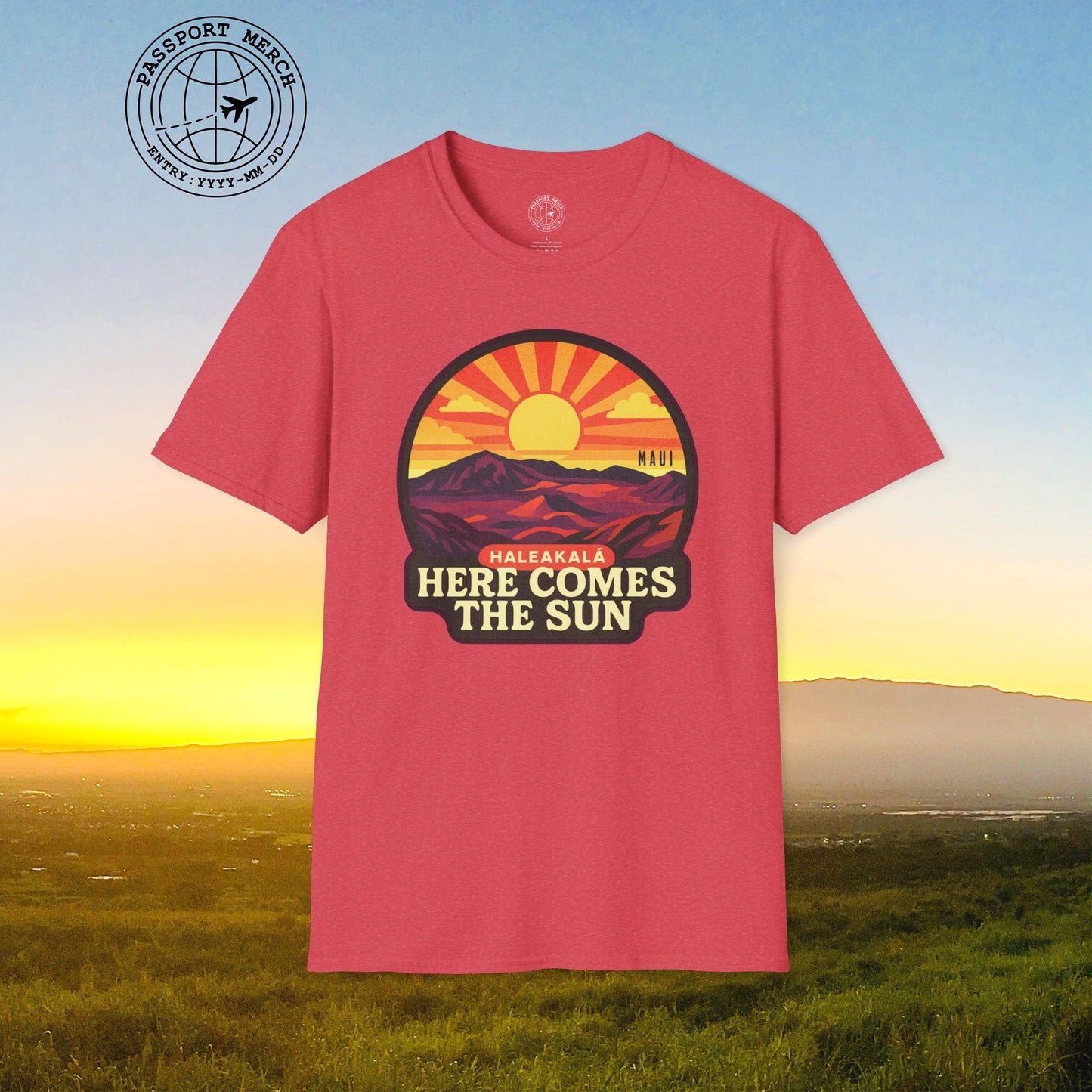 Here Comes the Sun, Haleakala, Maui, Hawaii T-Shirt