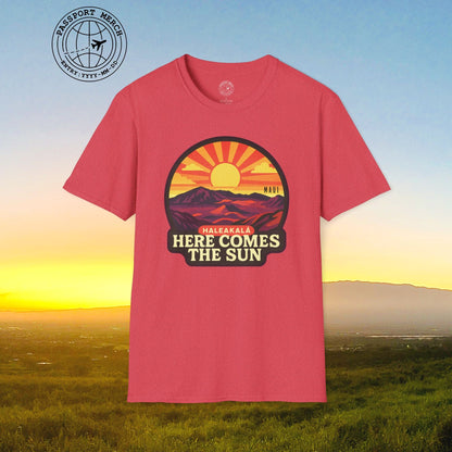 Here Comes the Sun, Haleakala, Maui, Hawaii T-Shirt