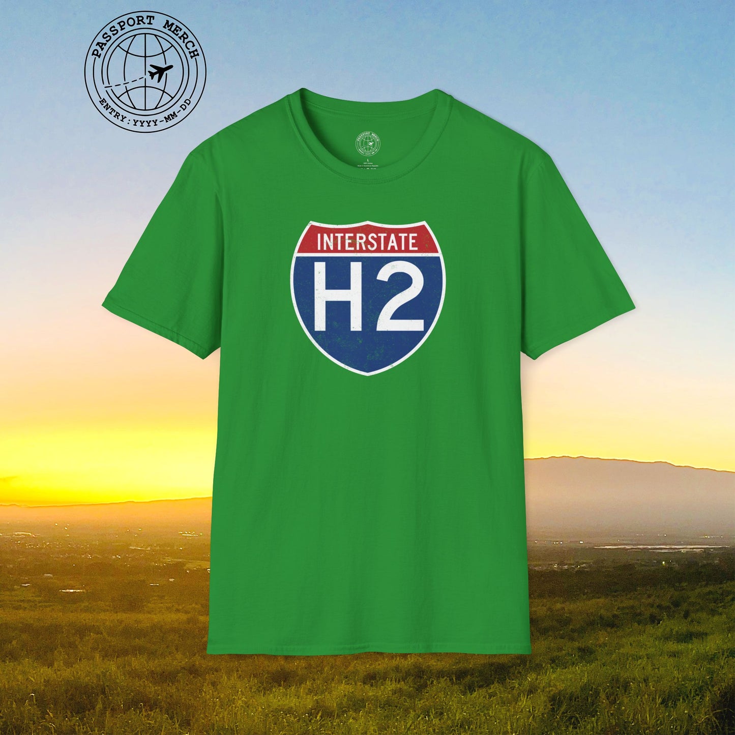 Signs of Wanderlust, Interstate H2, Hawaii T-Shirt