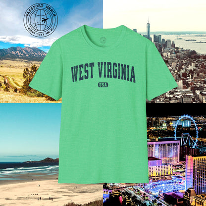 Classic Athletic, West Virginia (50 States Edition) T-Shirt