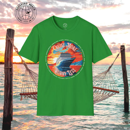 Cruise More Worry Less Caribbean T-Shirt