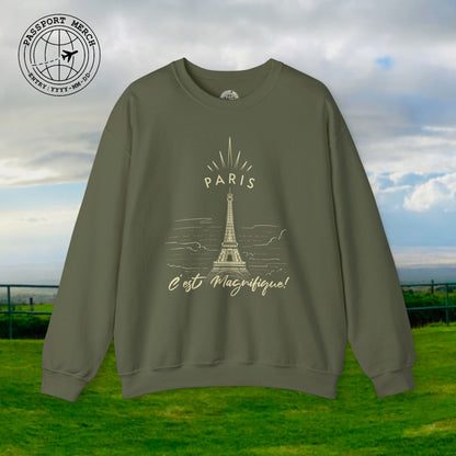 Paris C'est Magnifique France Crewneck