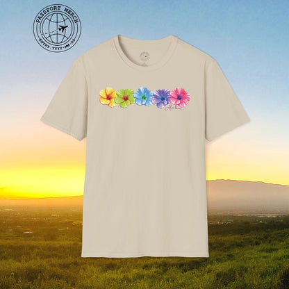 Five Vibrant Hibiscus, Hawaii T-Shirt