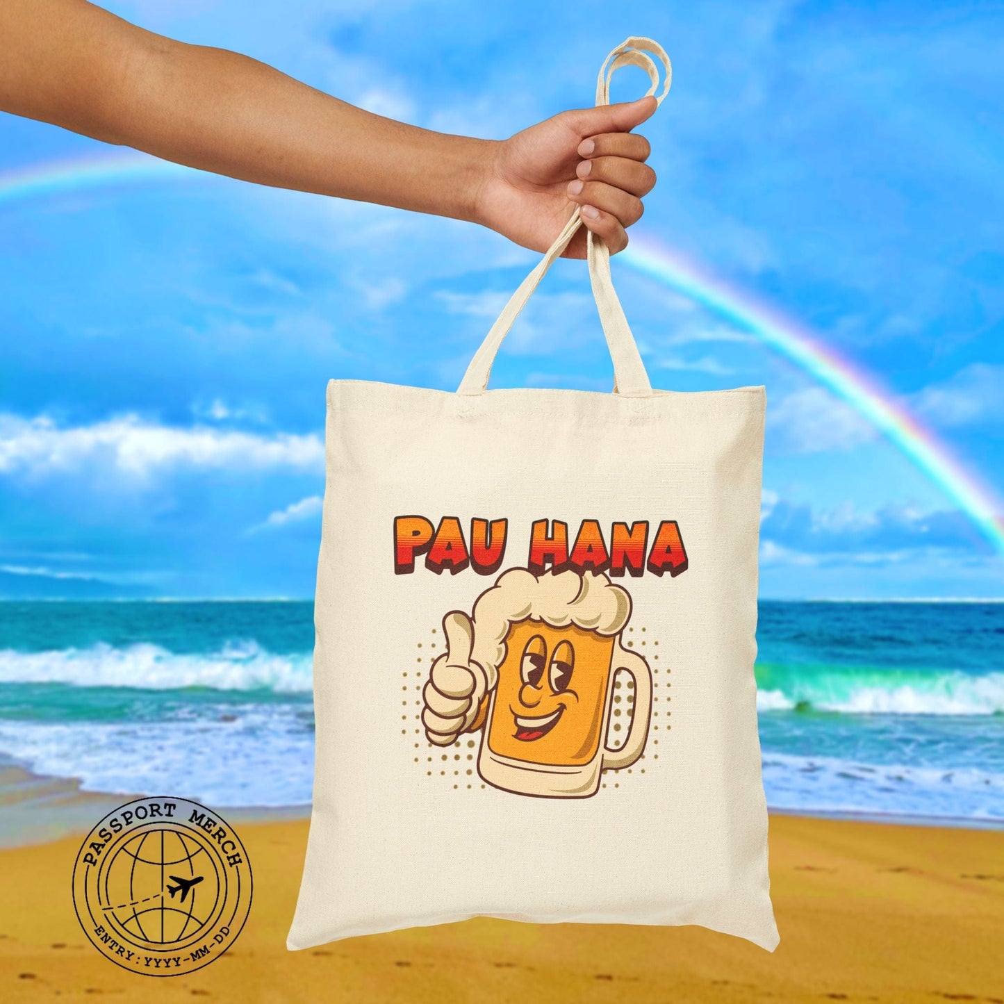 Pau Hana Beer, Hawaii Tote Bag