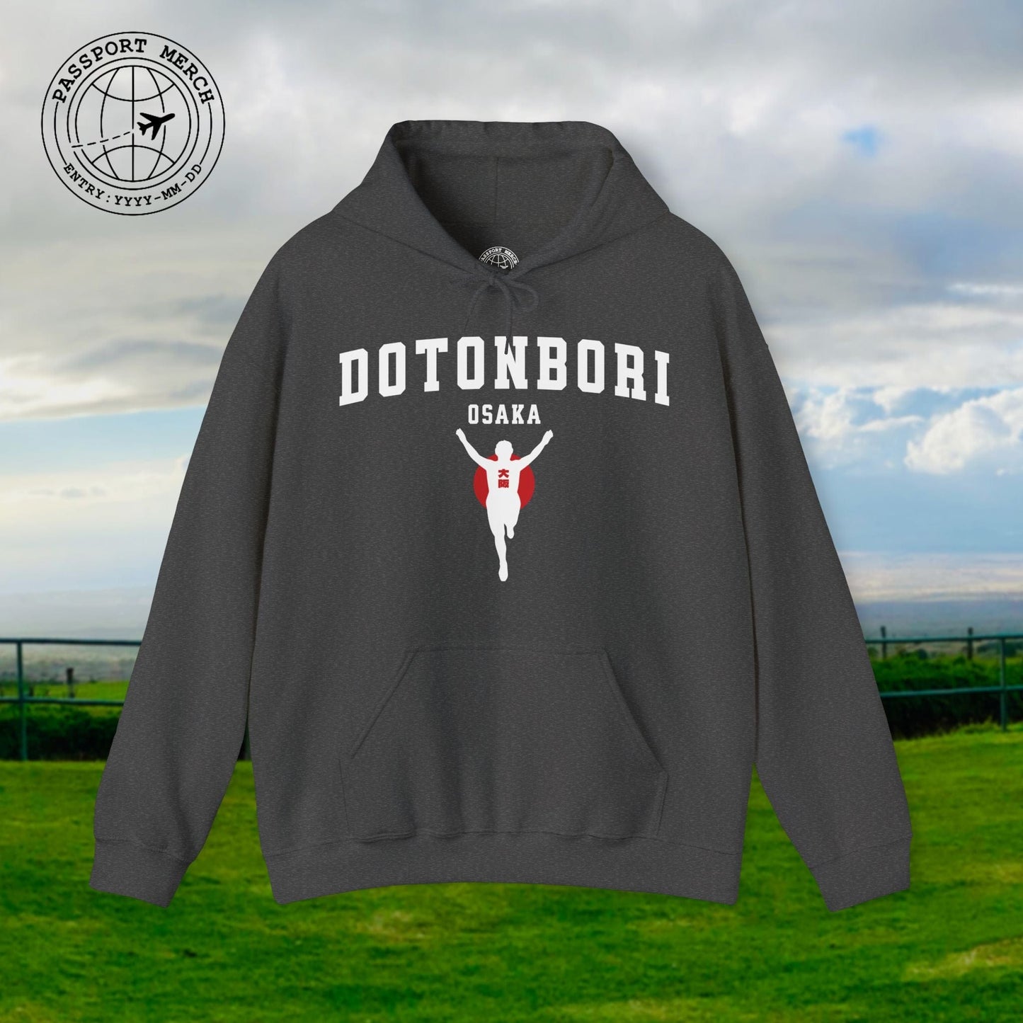 Signs of Wanderlust, Dotonbori, Osaka, Japan Hoodie