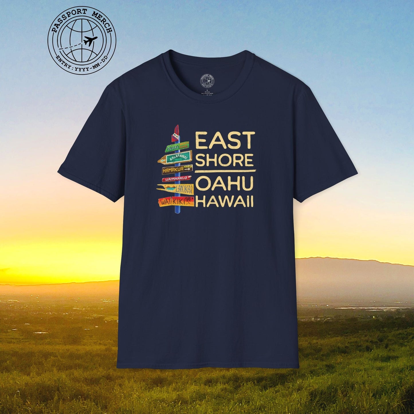 Signs of Wanderlust, East Shore, Oahu, Hawaii T-Shirt