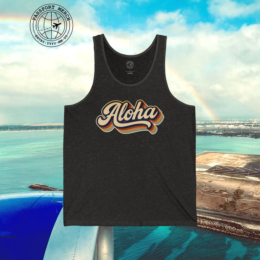 Classic 70s, Aloha, Hawaii Tank Top