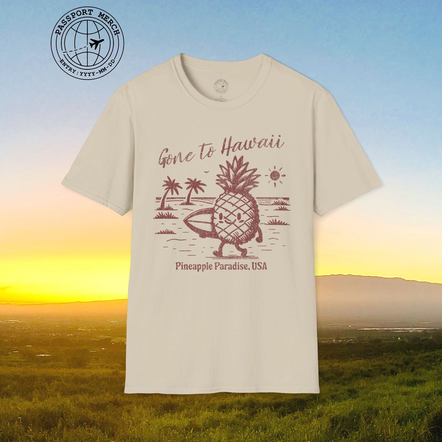 Gone to Hawaii, Pineapple Paradise T-Shirt