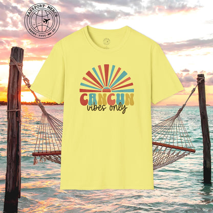 Cancun Vibes Only Mexico T-Shirt