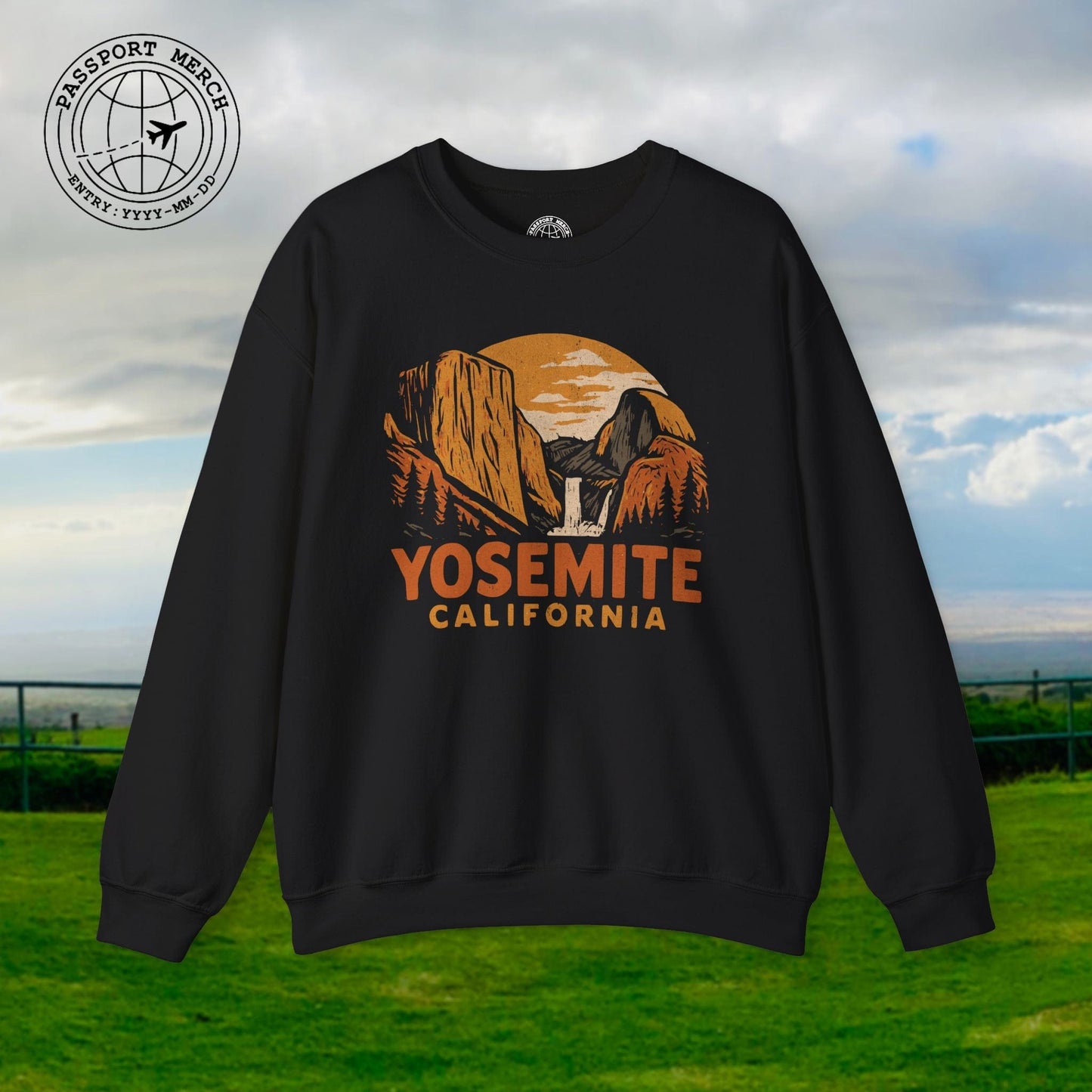 Yosemite, California - 80's Vintage Crewneck
