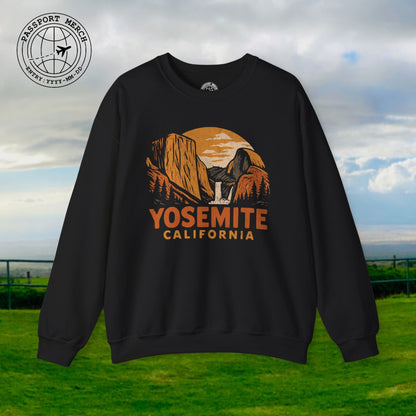 Yosemite, California - 80's Vintage Crewneck