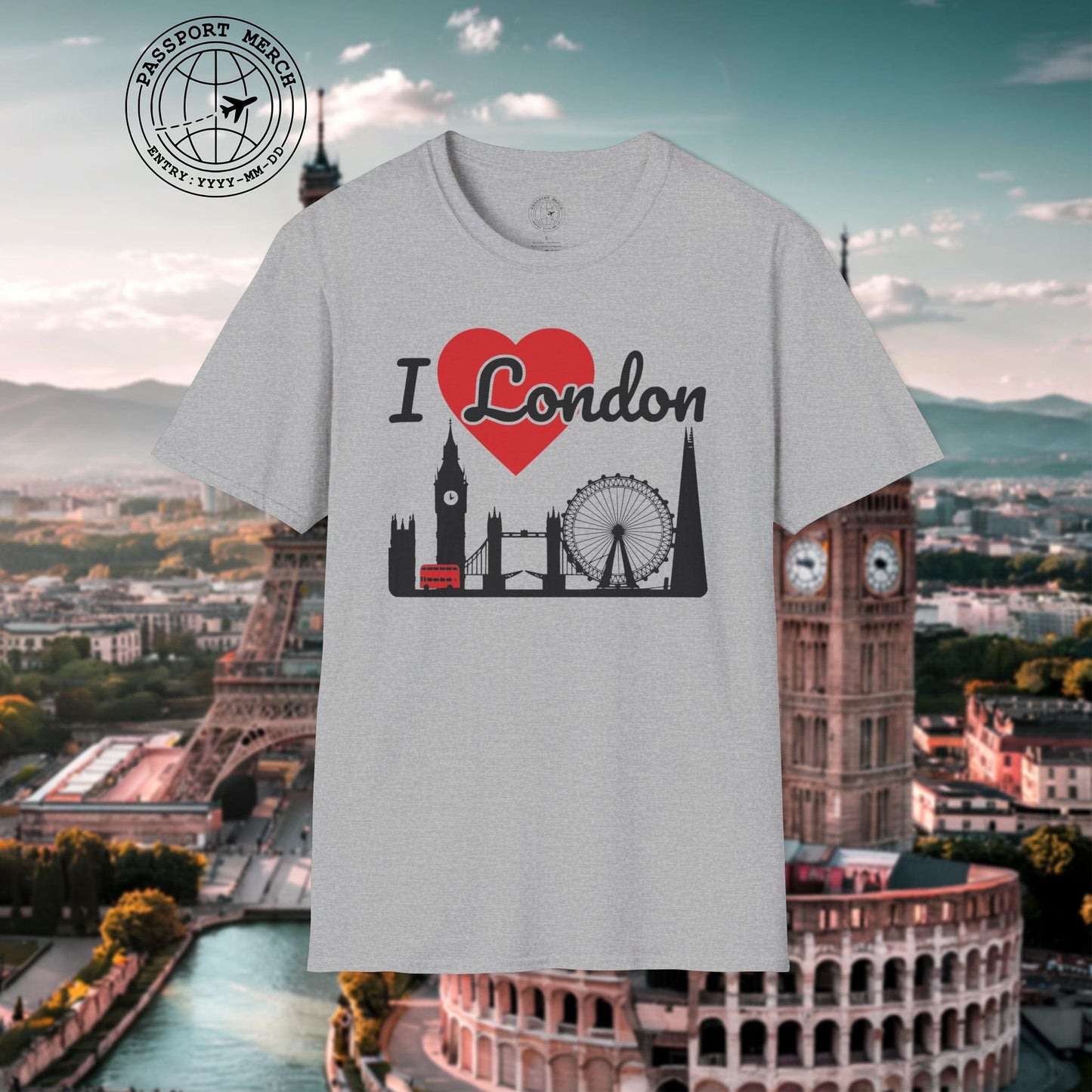 I Heart London England UK T-Shirt