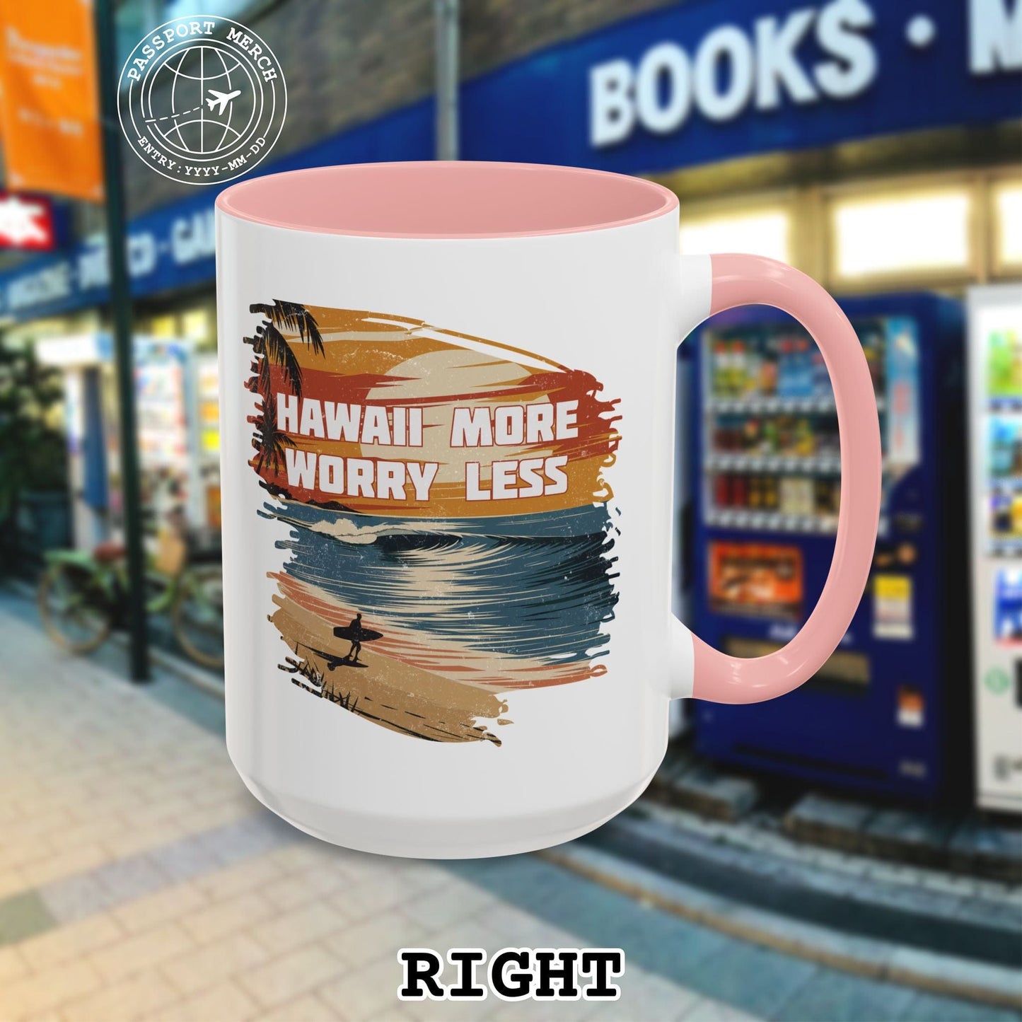Hawaii More Worry Less 15oz Mug