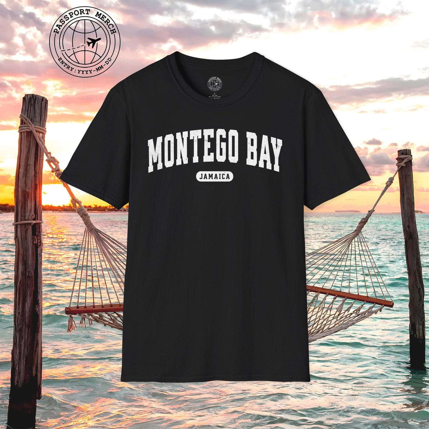 Classic Athletic (Bucket List Edition), Montego Bay, Jamaica T-Shirt