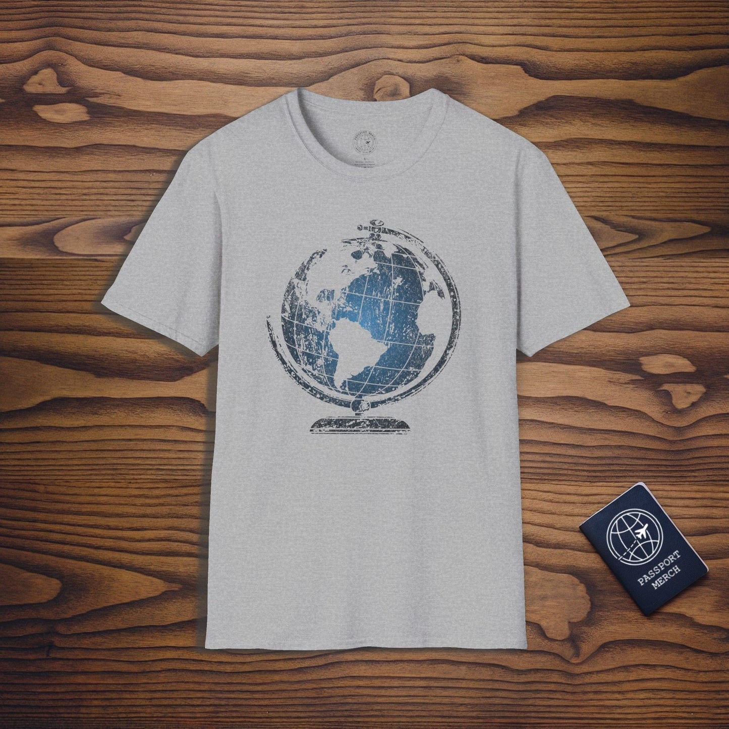 Vintage Globe Travel Inspiration T-Shirt