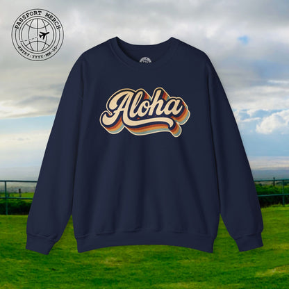 Classic 70s, Aloha, Hawaii Crewneck