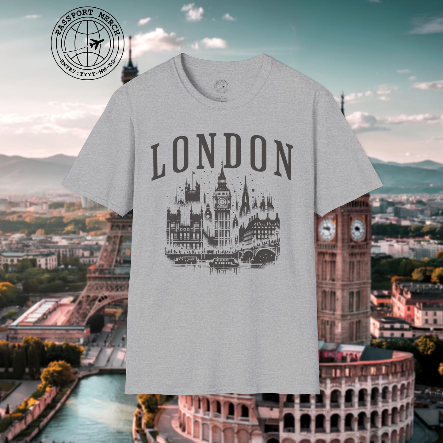 Monochrome London, England T-Shirt