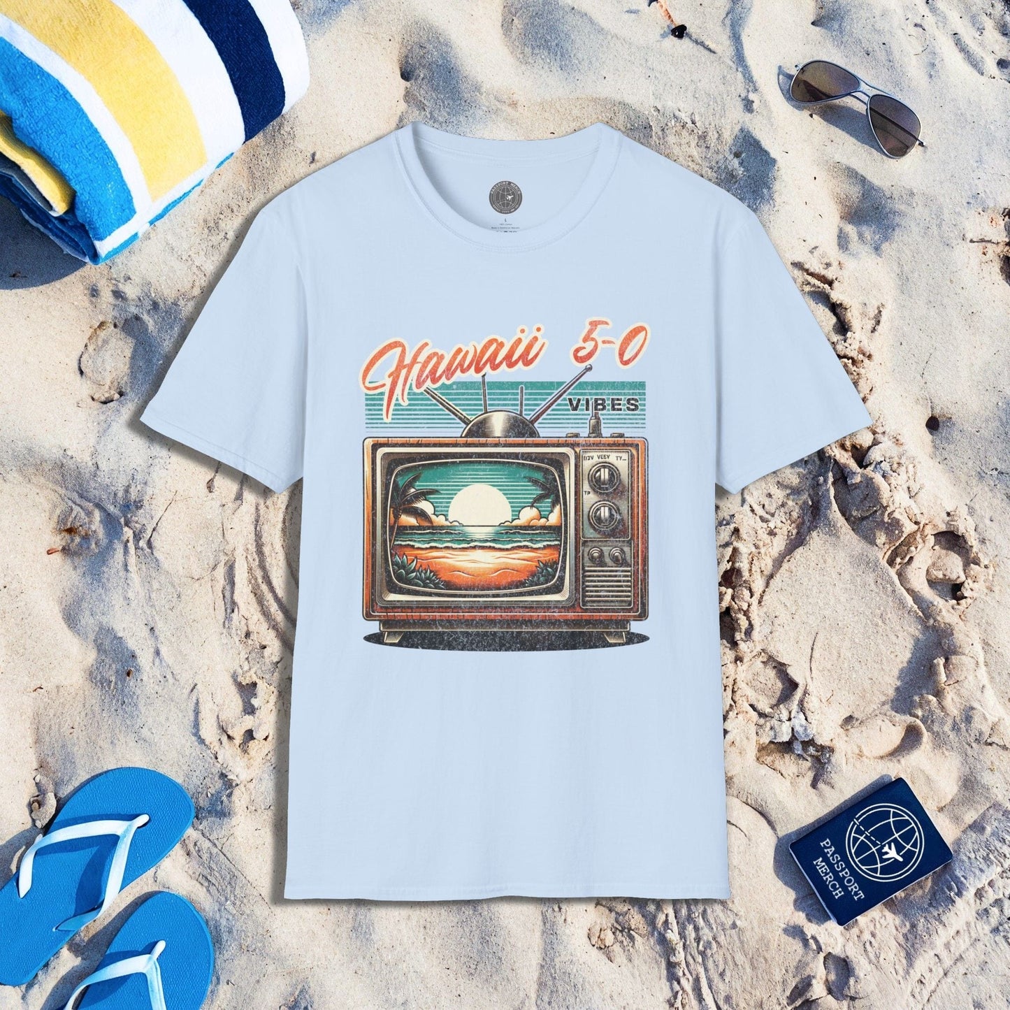 Vintage Hawaii 5-0 Vibes T-Shirt