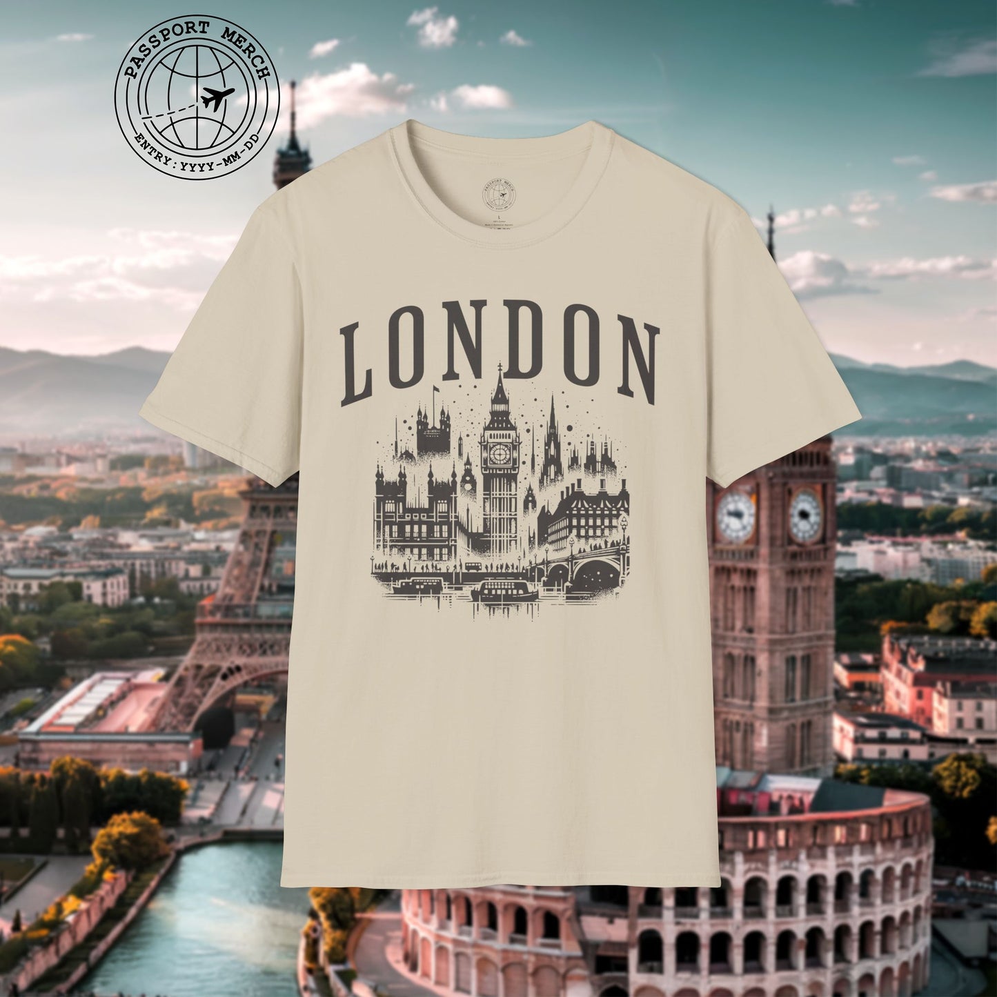 Monochrome London, England T-Shirt