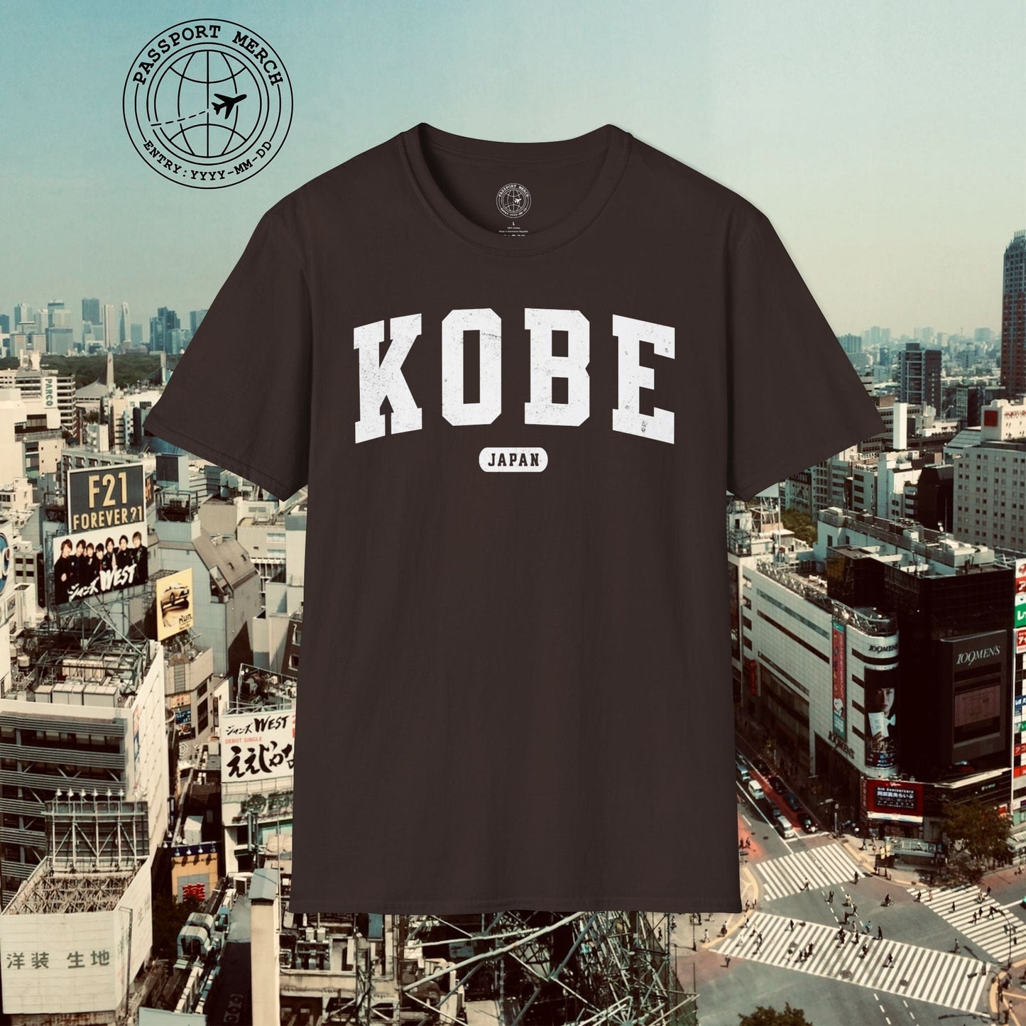 Classic Athletic (Bucket List Edition), Kobe, Japan T-Shirt