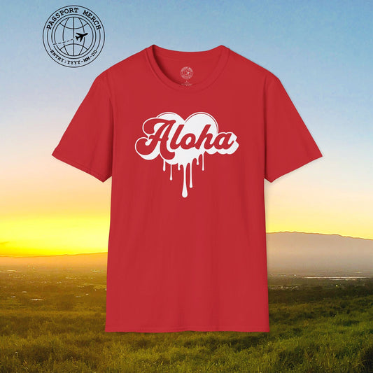Aloha Melting Heart, Hawaii T-Shirt