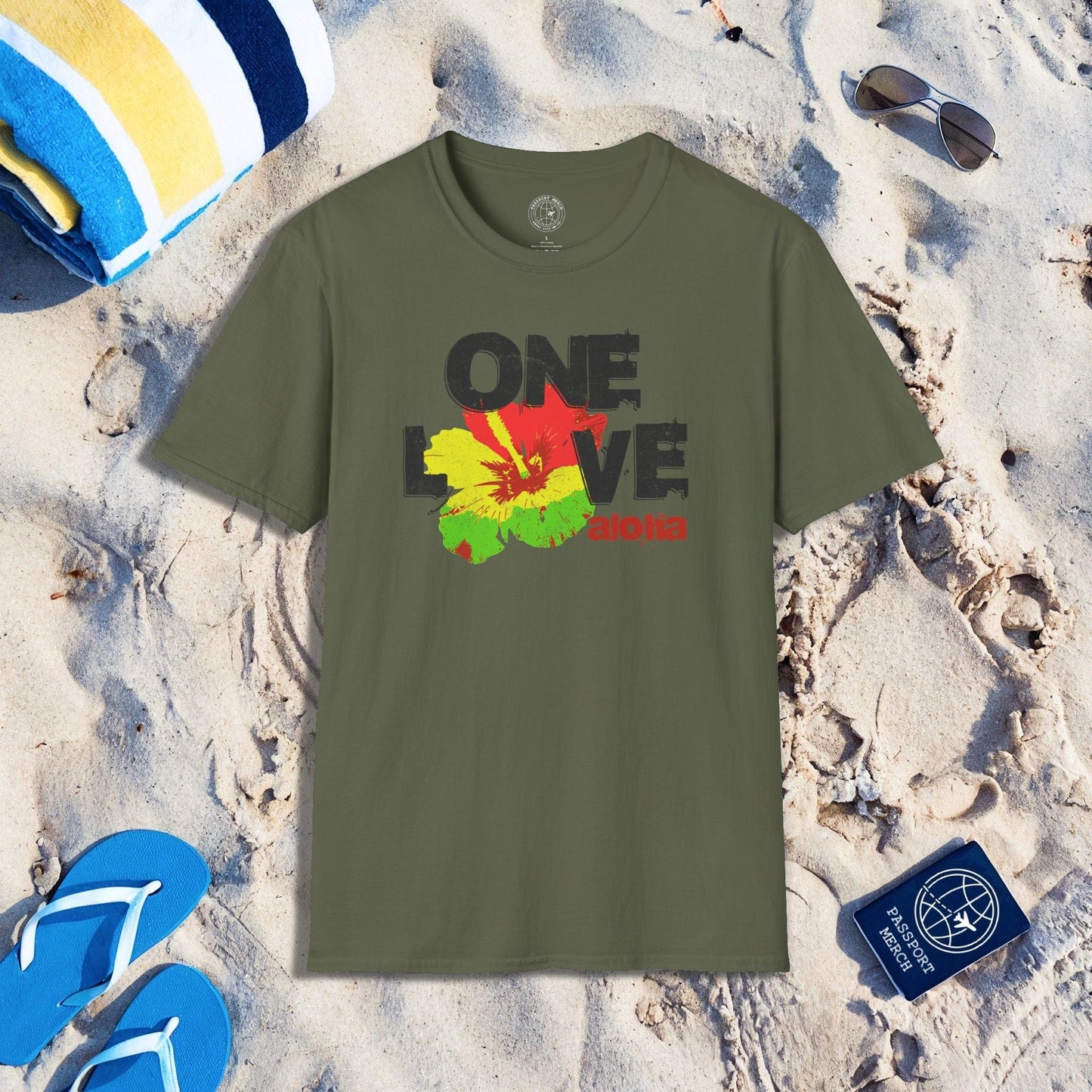 One Love, Aloha, Hawaii T-Shirt