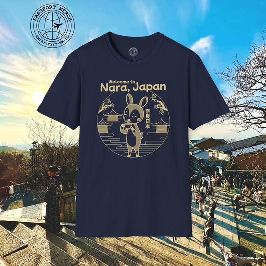 Welcome to Nara, Japan T-Shirt