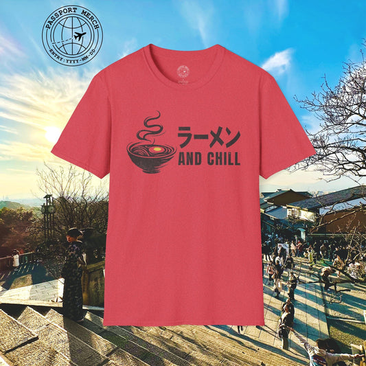 Ramen and Chill, Japan T-Shirt