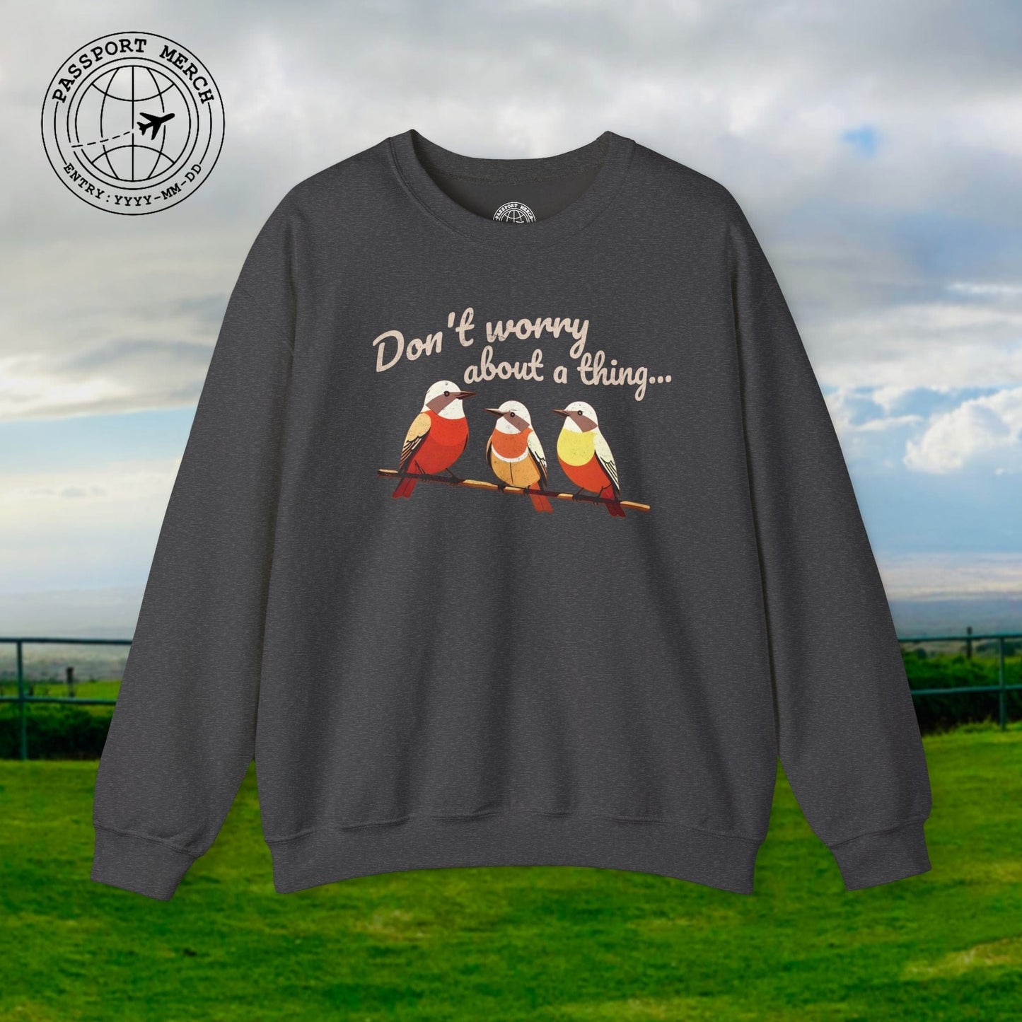 Three Little Birds, Jamaica Crewneck