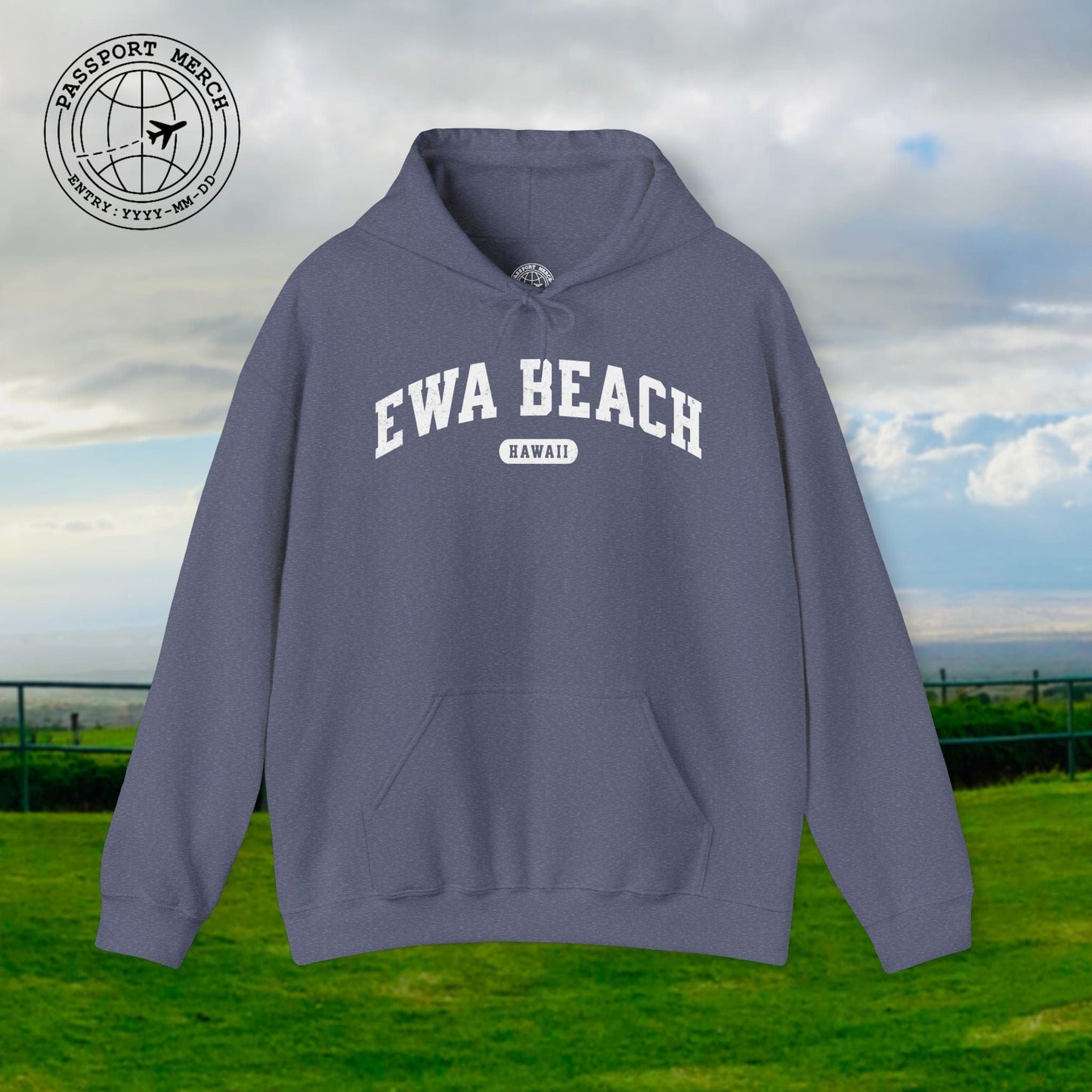 Classic Athletic, Ewa Beach, Hawaii (Fan Service) Hoodie