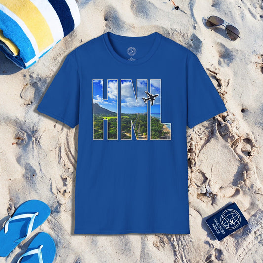 Airport Window ✈️ Honolulu Oahu Hawaii HNL T-Shirt