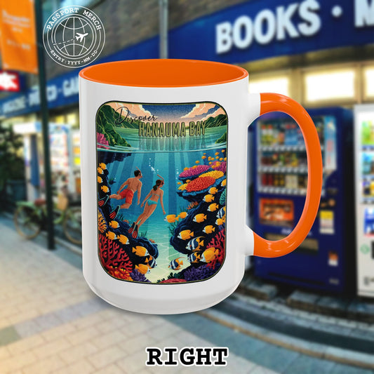 Discover Hanauma Bay, Hawaii 15oz Mug
