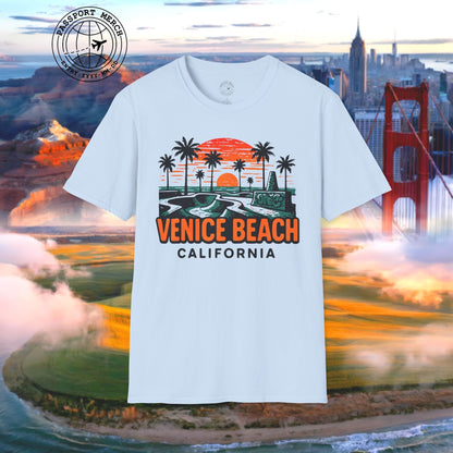 Venice Beach, California - 80's Vintage T-Shirt