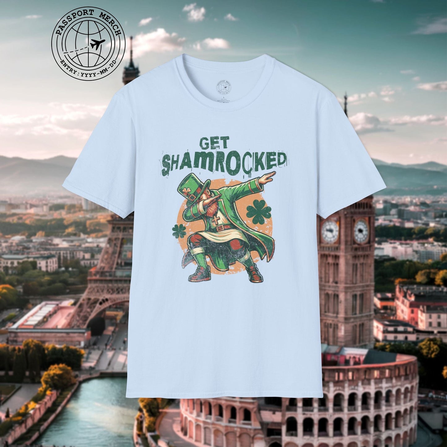 Get Shamrocked, Ireland T-Shirt