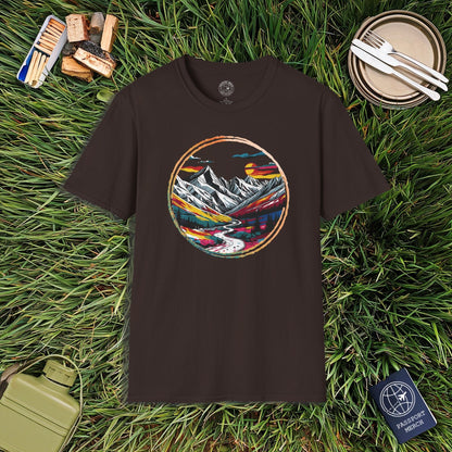 Modern Alpine Wanderlust, Colorado T-Shirt