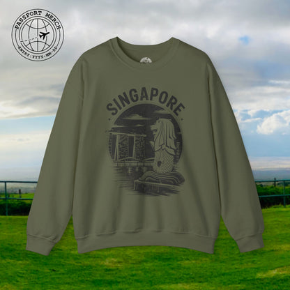 Vintage Singapore Merlion Crewneck